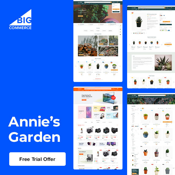 Annie's Garden BigCommerce Theme | Premium Templates | HaloThemes
